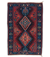 Antique Karabagh Kilim is a hand knotted rug