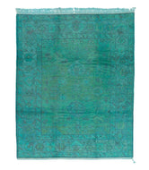 Sardarabad Overdye Green is a hand knotted rug by Tufenkian Artisan Carpets