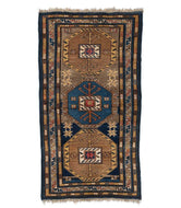 Antique Armenian Kazak  is a hand knotted rug