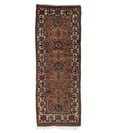 Antique Armenian Kazak Runner is a hand knotted rug