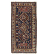 Antique Caucasian Shirivan is a hand knotted rug